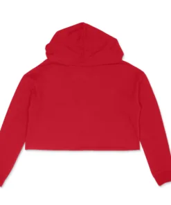 Women's Red Choose Happy Printed Hoodies